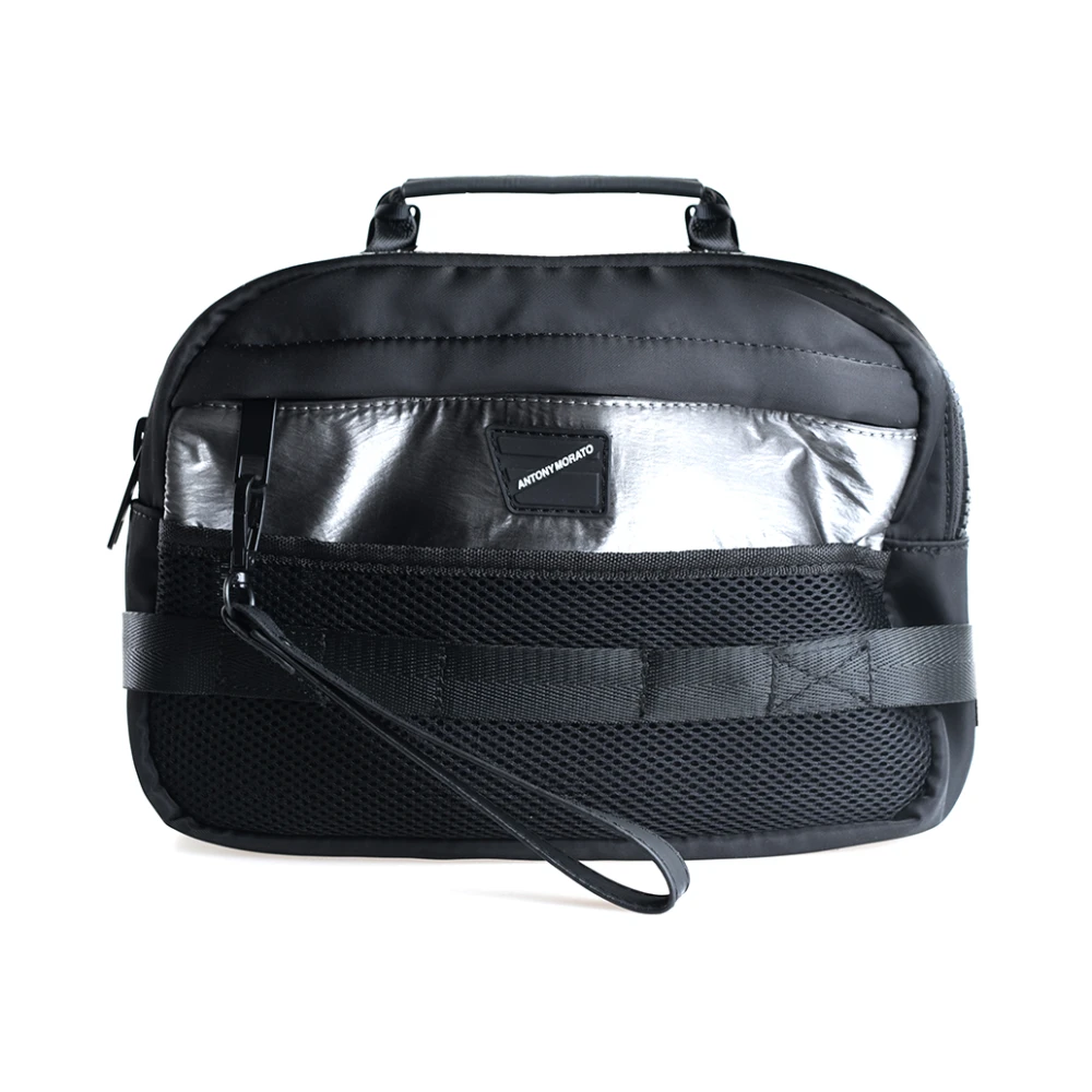 Antony Morato Uomo Nero Borse, Taglia Unica, New,