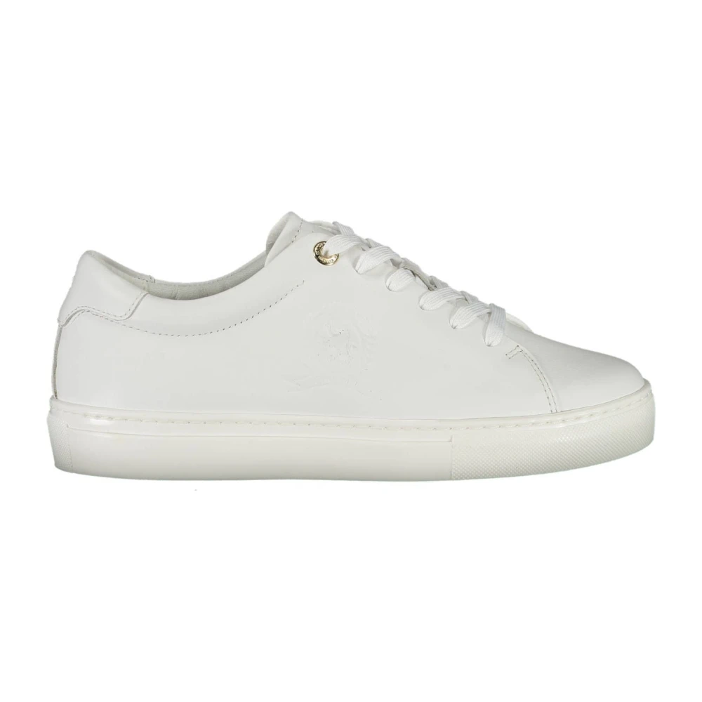 Tommy Hilfiger Women's White Sneakers,, Polyester Sneaker In Size 6 Uk