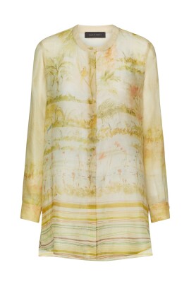 printed-ramie-long-shirt-with-mandarin-collar