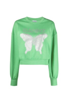 green-butterfly-print-sweatshirt