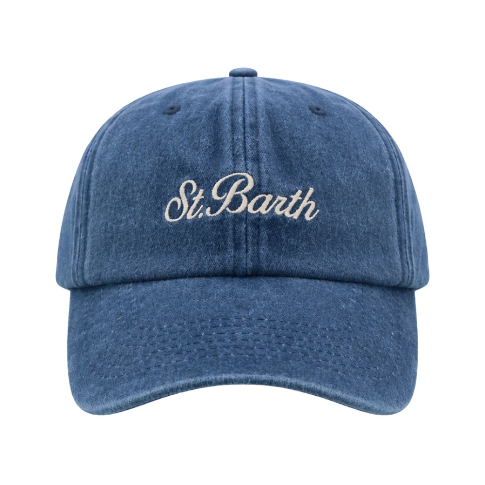 Mc2 Saint Barth Blue Hats & Caps, Female, One Size, Davis Ball Cap