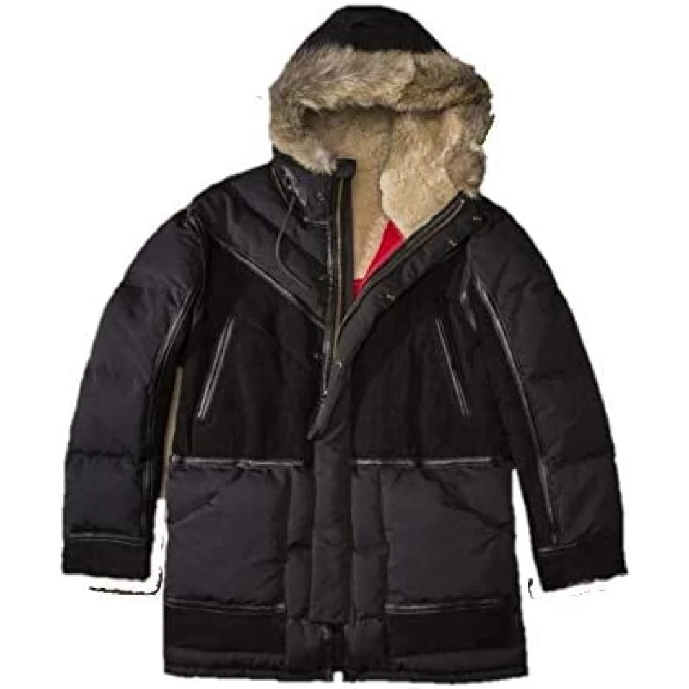 Schott NYC Beperkte oplage Northern Control Parka Black Heren
