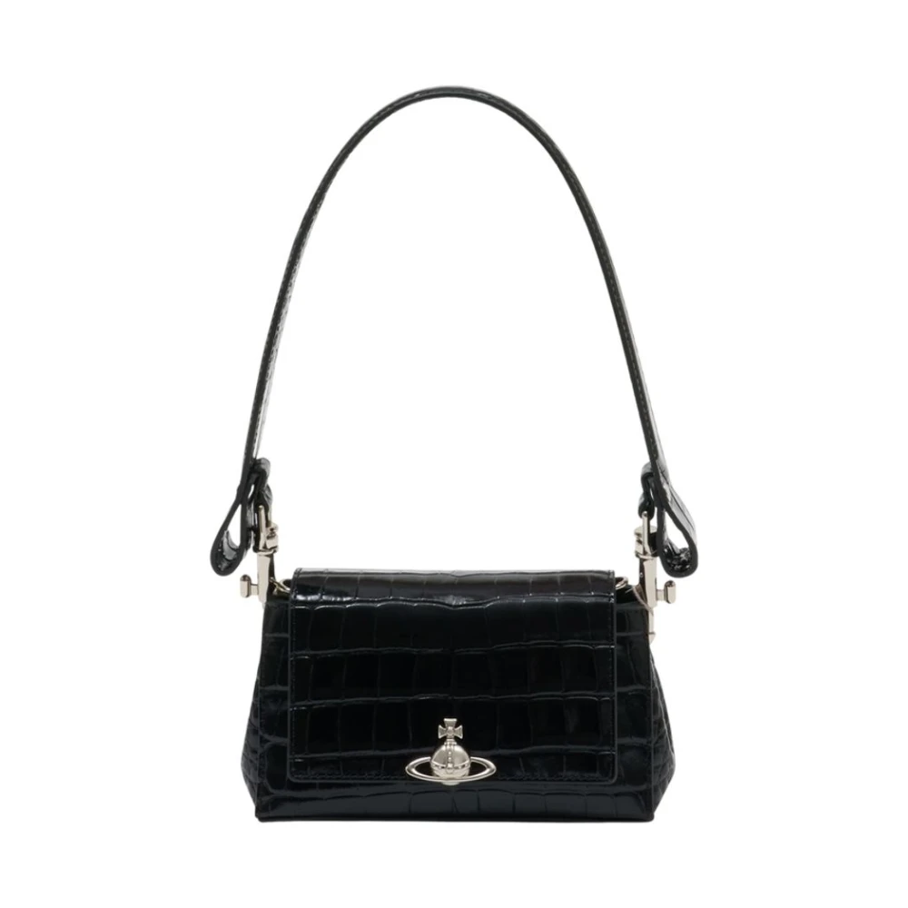 Vivienne Westwood , Shoulder Bags, Female, Black, One Size, Hazel Small Shoulder Bag - Image 3