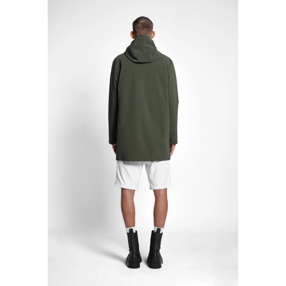 Stutterheim Lichtgewicht Matte Regenjas Green Unisex