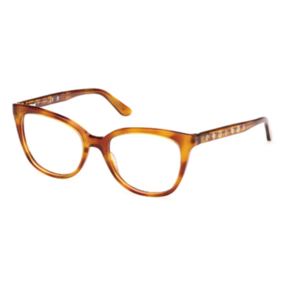 Guess Unisex Brown Glasses, 55 Mm, Stylish Model For Fashion Enthusiasts