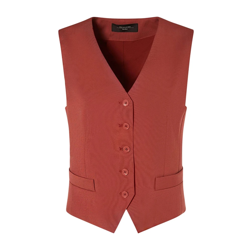 Jackets > Vests - - Max Mara Weekend - Modalova