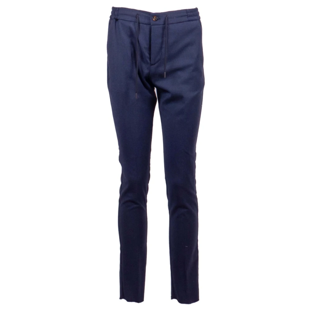 Berwich Blauwe broek Blue Heren