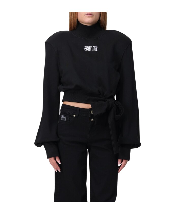 sweat-en-tricot-noir-avec-ceinture-a-nouer