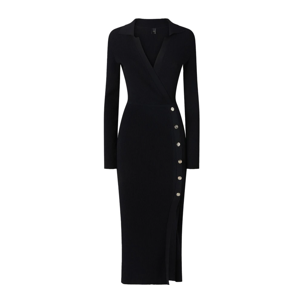 pinko Elegante Jurk voor Vrouwen Black Dames