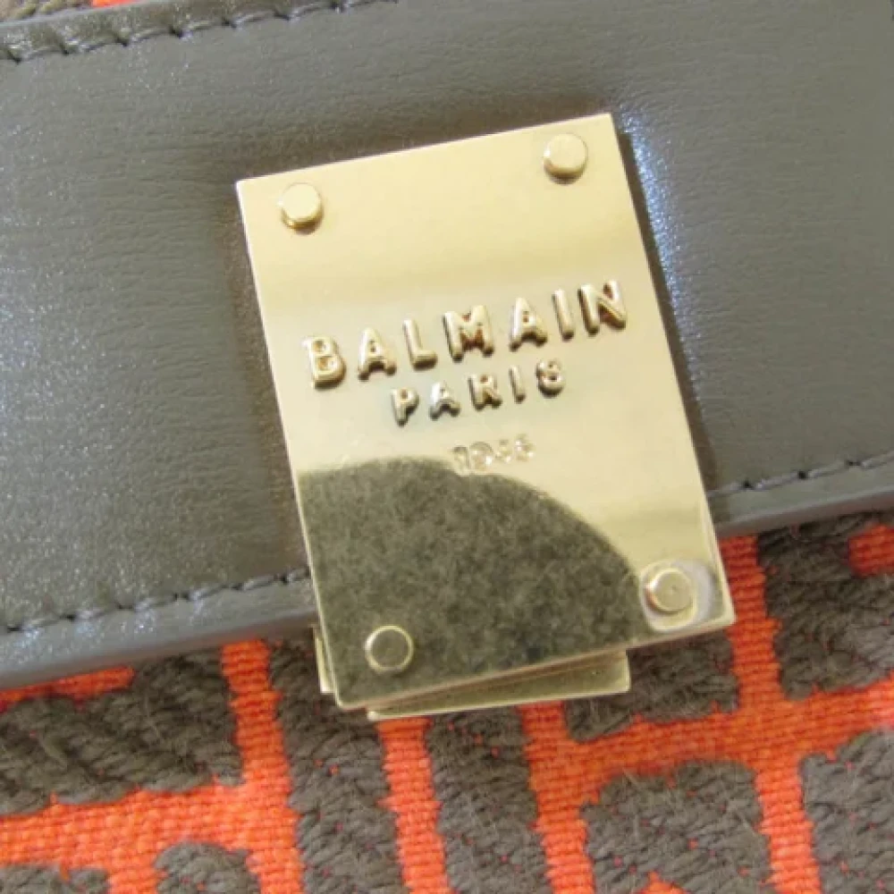 Balmain Pre-owned Canvas shoulder-bags Multicolor Dames