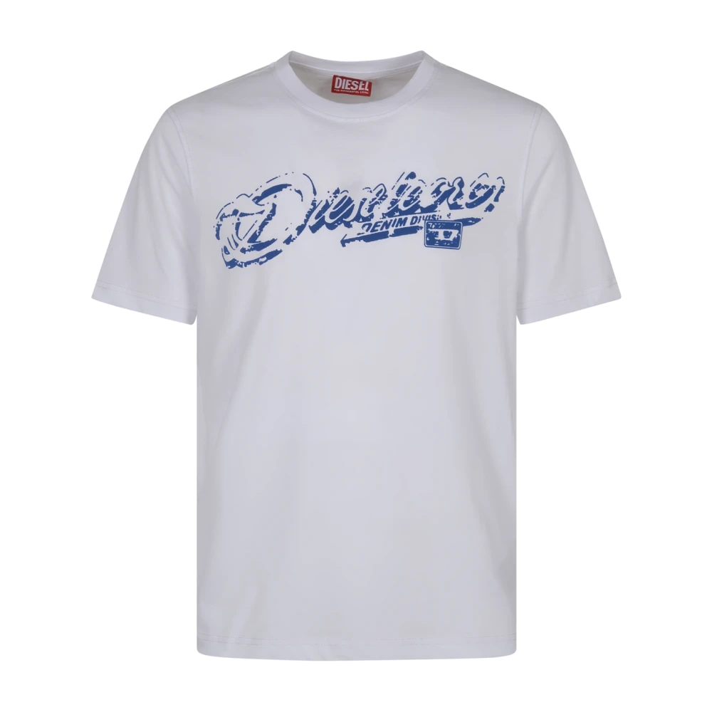 Diesel - Tops > T-Shirts - White - Diesel - Modalova