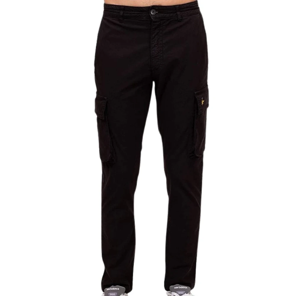 Lyle & Scott Men's Black Trousers, Male,, Trousers W36
