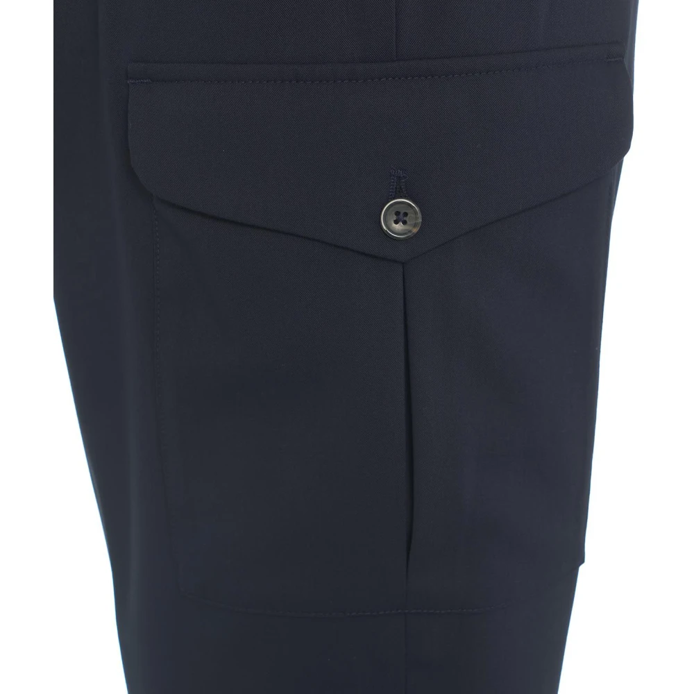 Nine In The Morning Blauwe Broek Aw24 Blue Heren
