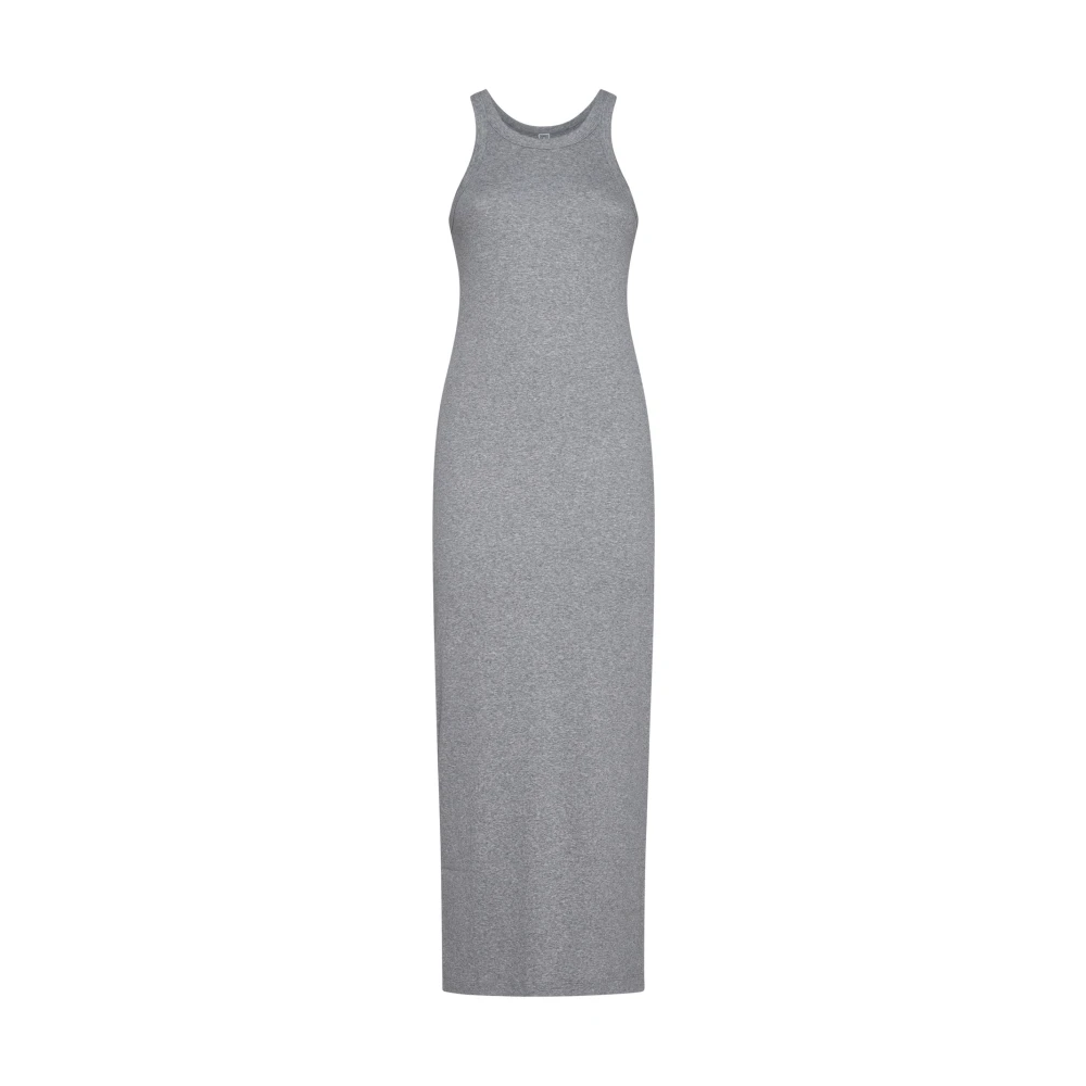 TotêMe Elegante Grijze Jurk Gray Dames