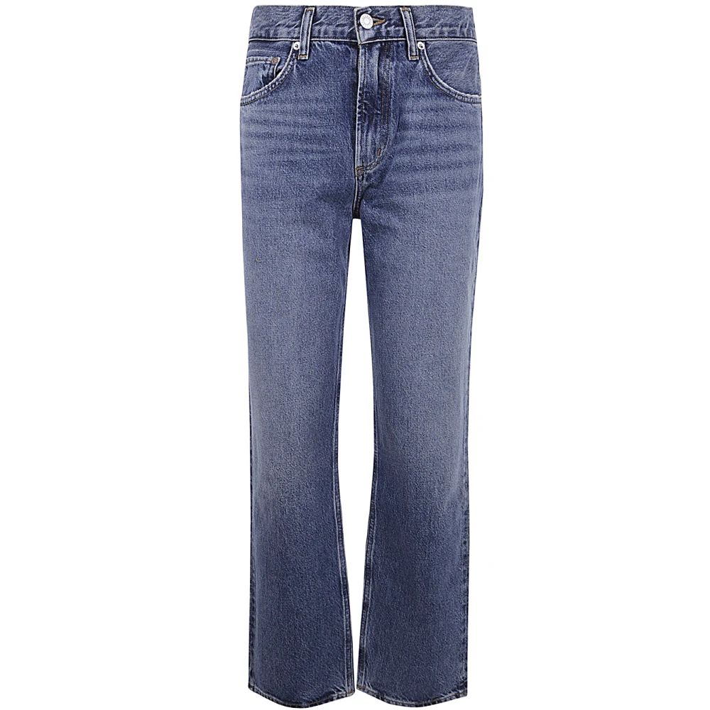 Agolde Essence Valen Jeans Blue Dames