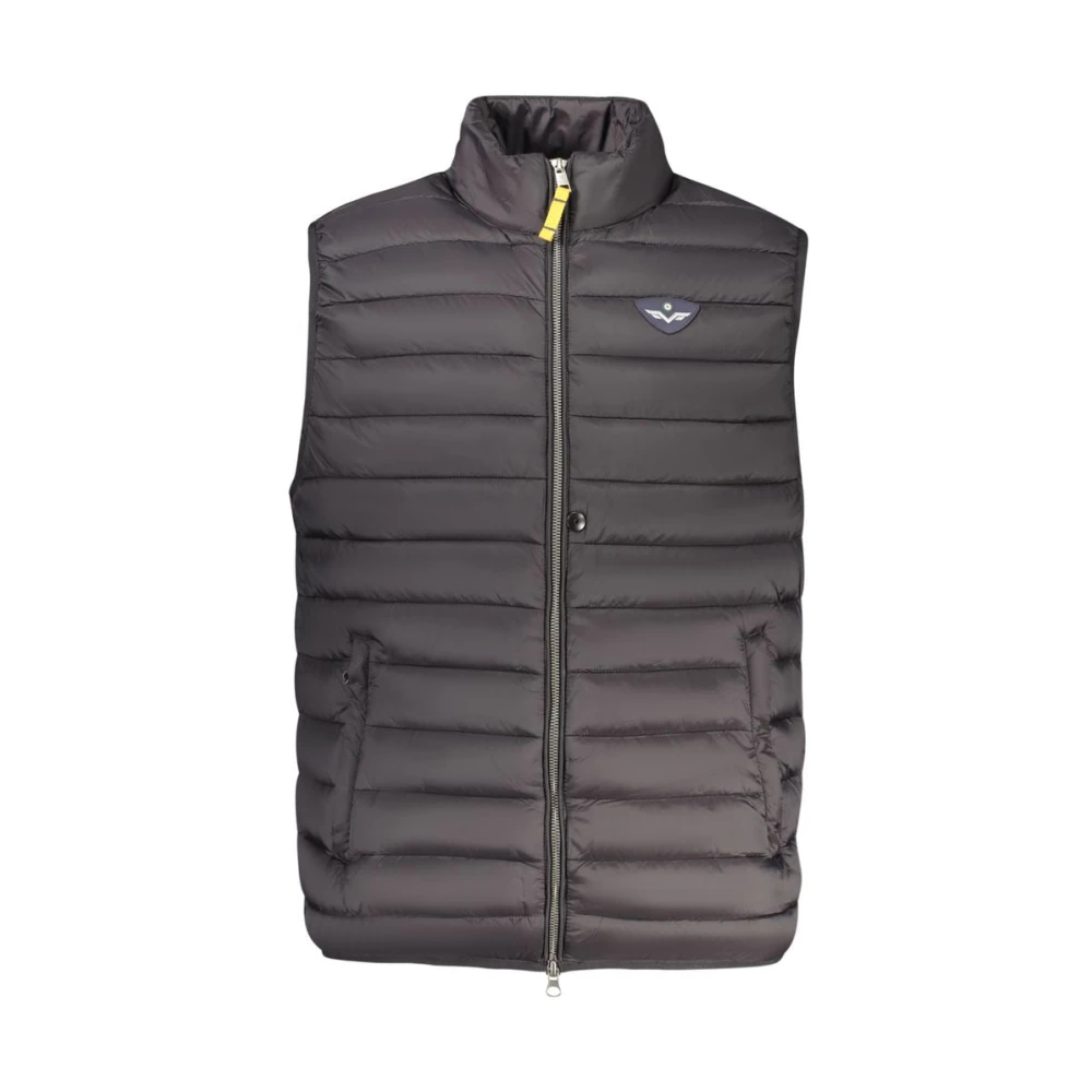 Armata Di Mare Men's Black Waistcoats, 2XL, Polyamide Sleeveless Jacket
