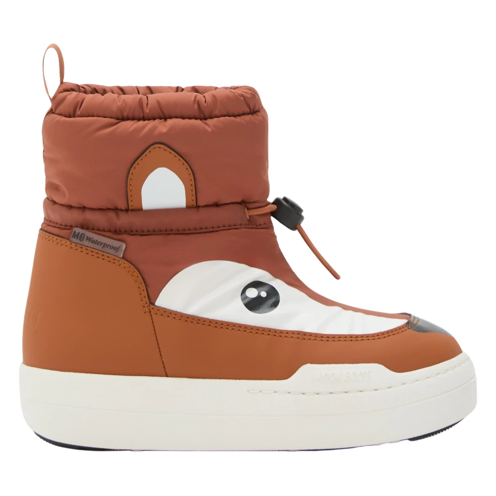 Moon Boot Unisex Kids Brown Jr Park Tube Mid Animal Boots - Kids Boots - 32 Eu - Kids