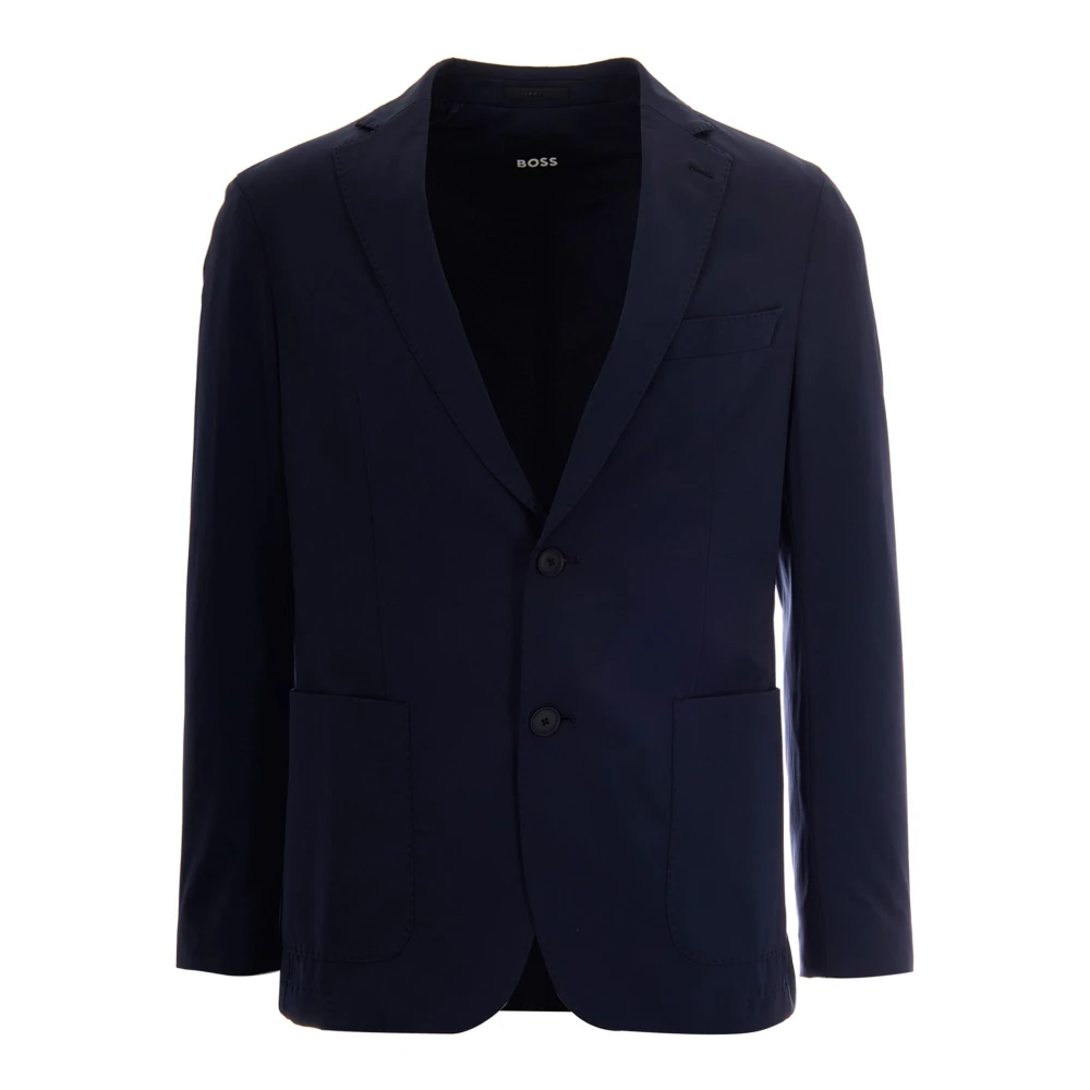 Boss Black Blue Blazers, Male, L, P-Hanry-J-Wg-233 Blazer
