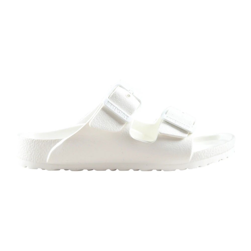 Birkenstock Unisex Kids White Sandals,, Adjustable Strap Sandals Size 32 Eu