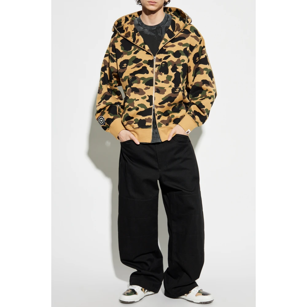 A Bathing APE Sweatshirts & Hoodies Yellow Heren