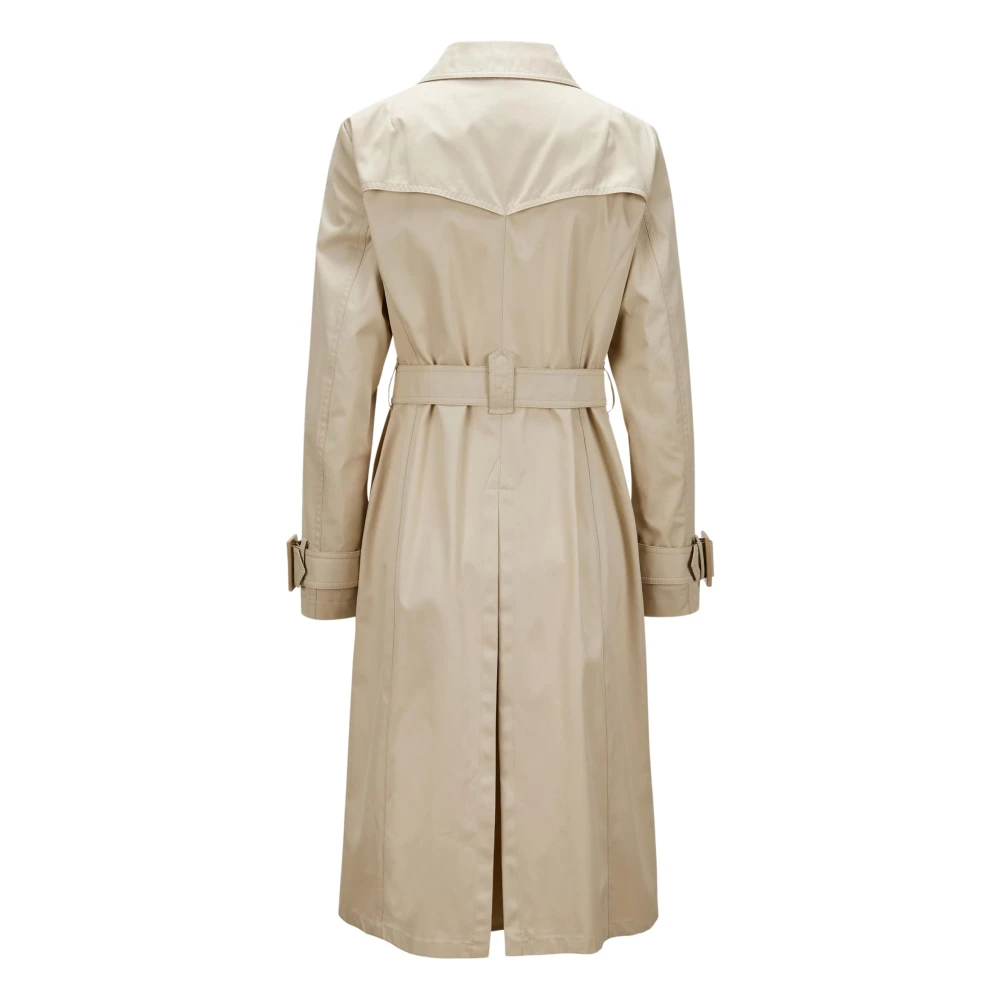 Herno Double Breast Trenchcoat Beige Dames
