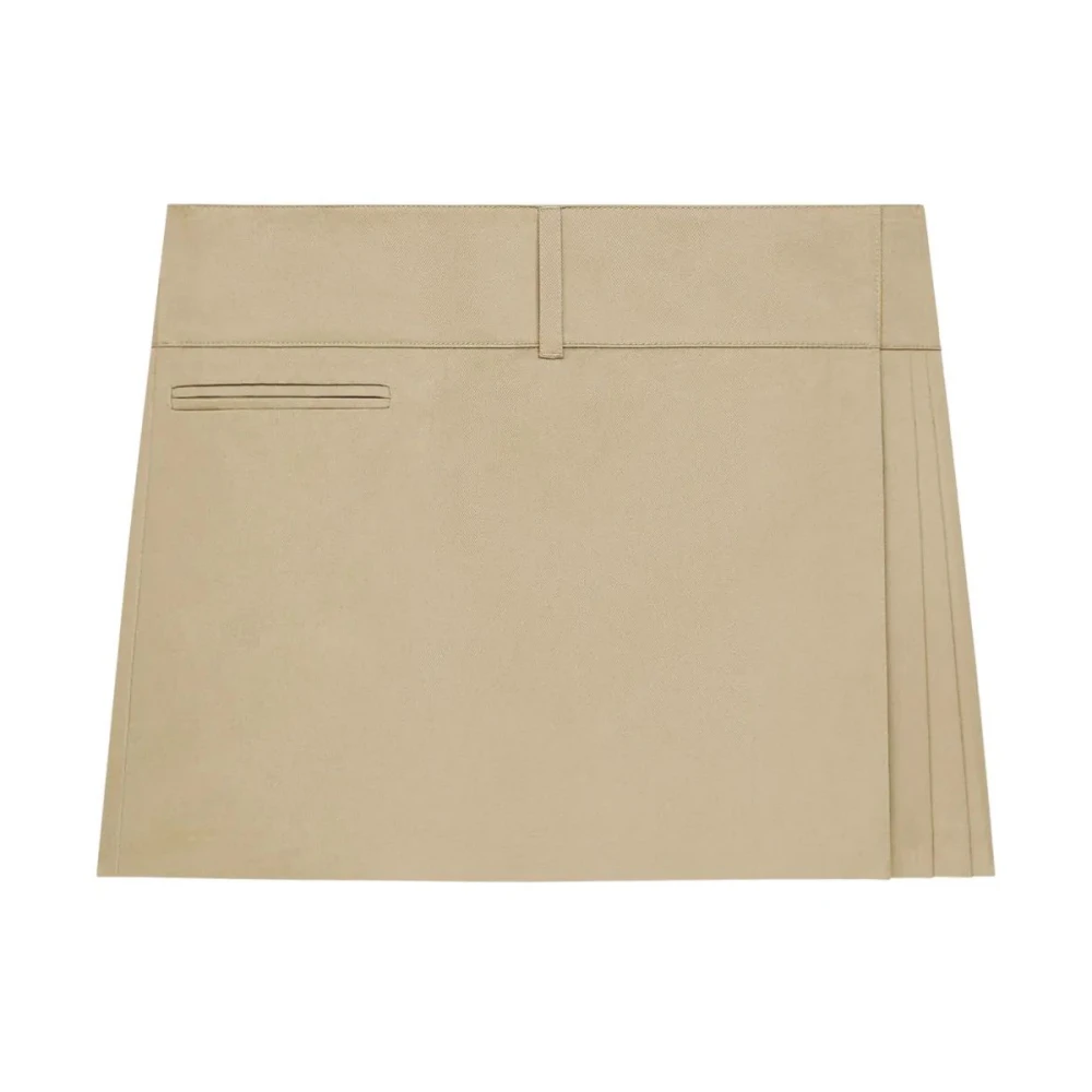 Courrèges Camel Minirok Beige Dames