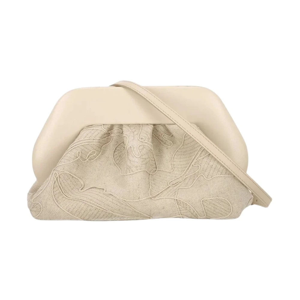 Themoirè Women's Beige Bios Medium Ricamo Canapa