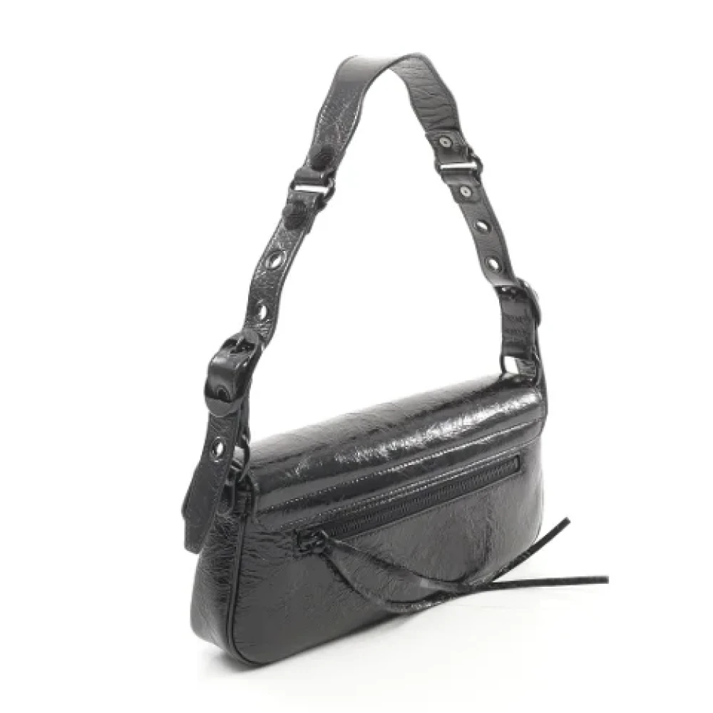 Balenciaga Vintage Pre-owned Leather balenciaga-bags Black Dames