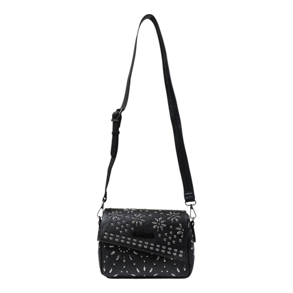 Desigual Kleine tassen voor vrouwen Lente Zomer Collectie Black Dames