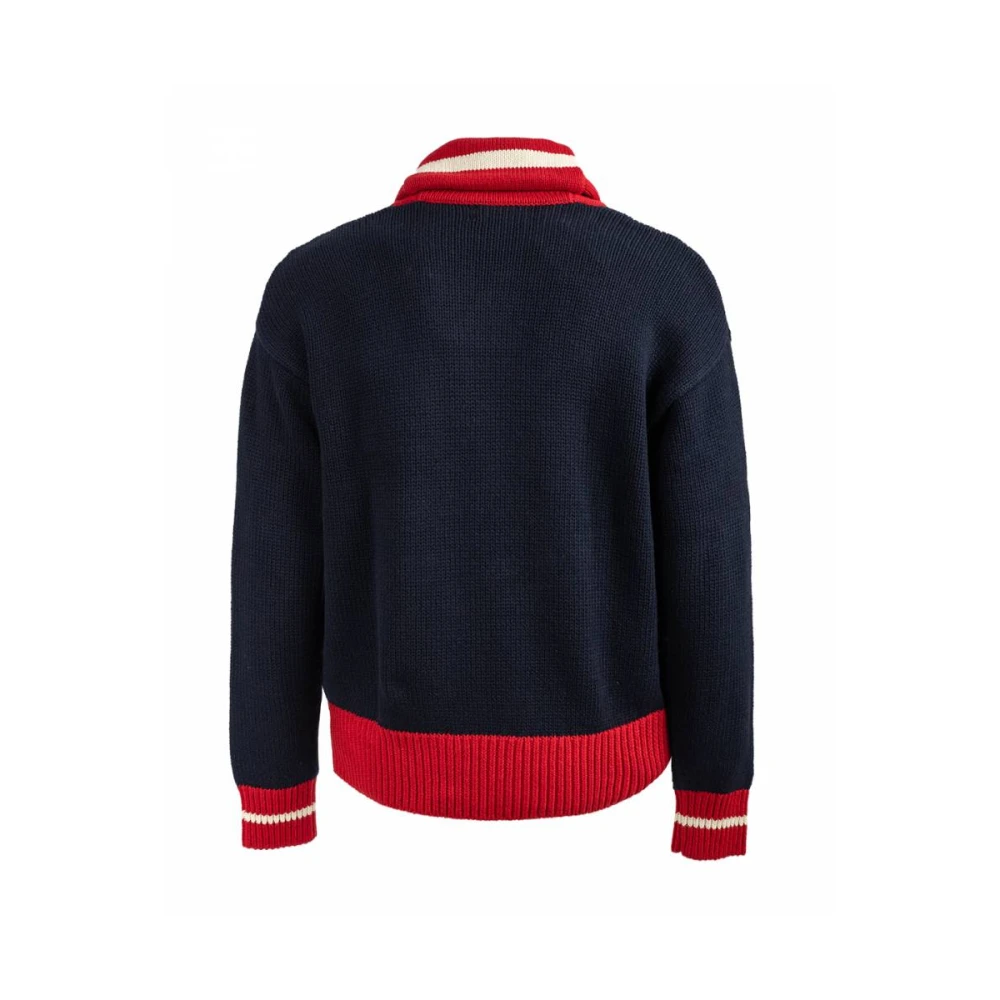 Polo Ralph Lauren Stijlvolle Longsleeve Pullover Blue Heren