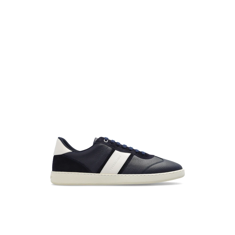 Ferragamo Achille Sneakers Heren Schoenen Blauw