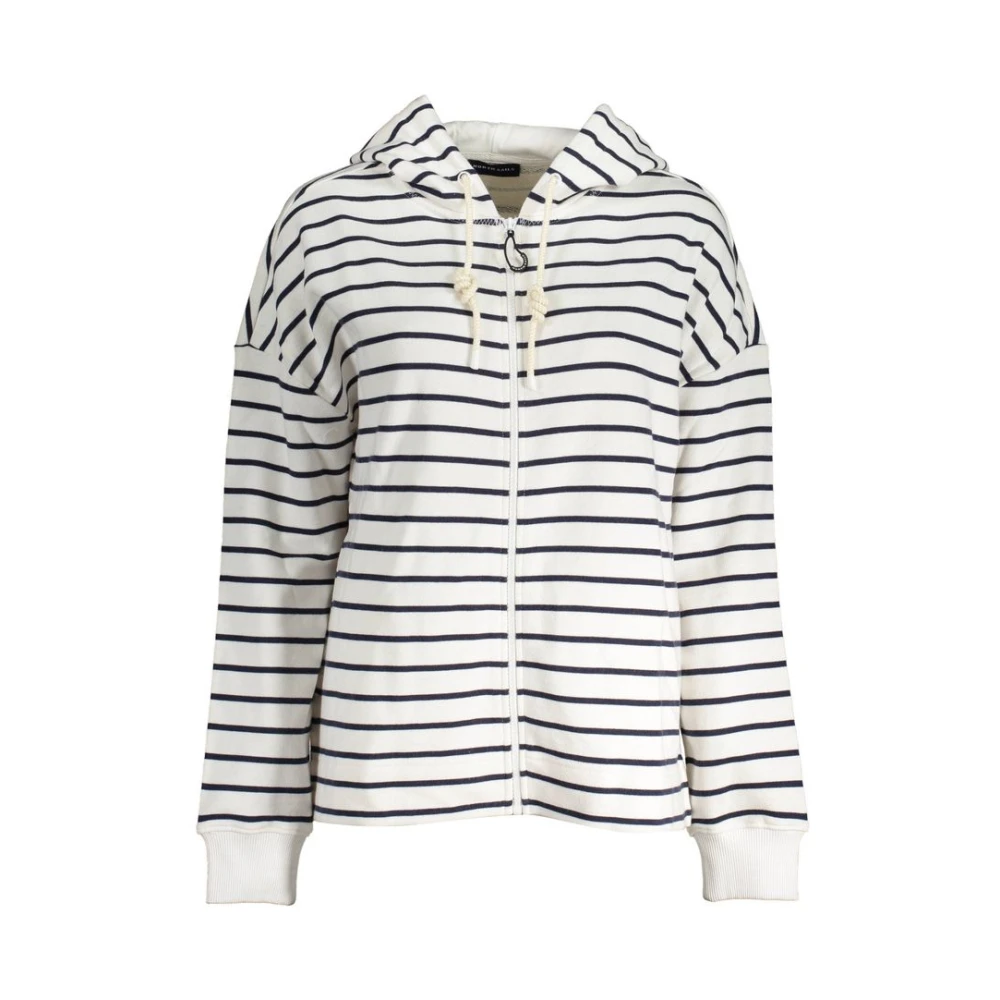 North Sails White Organic Cotton Women's Sweatshirt - XS - Image 3
