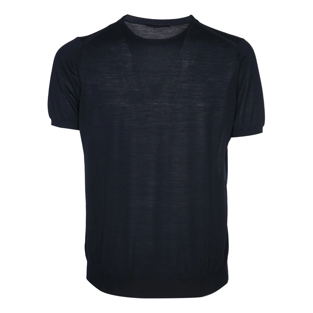 Kangra Zwarte T-shirts en Polos Black Heren