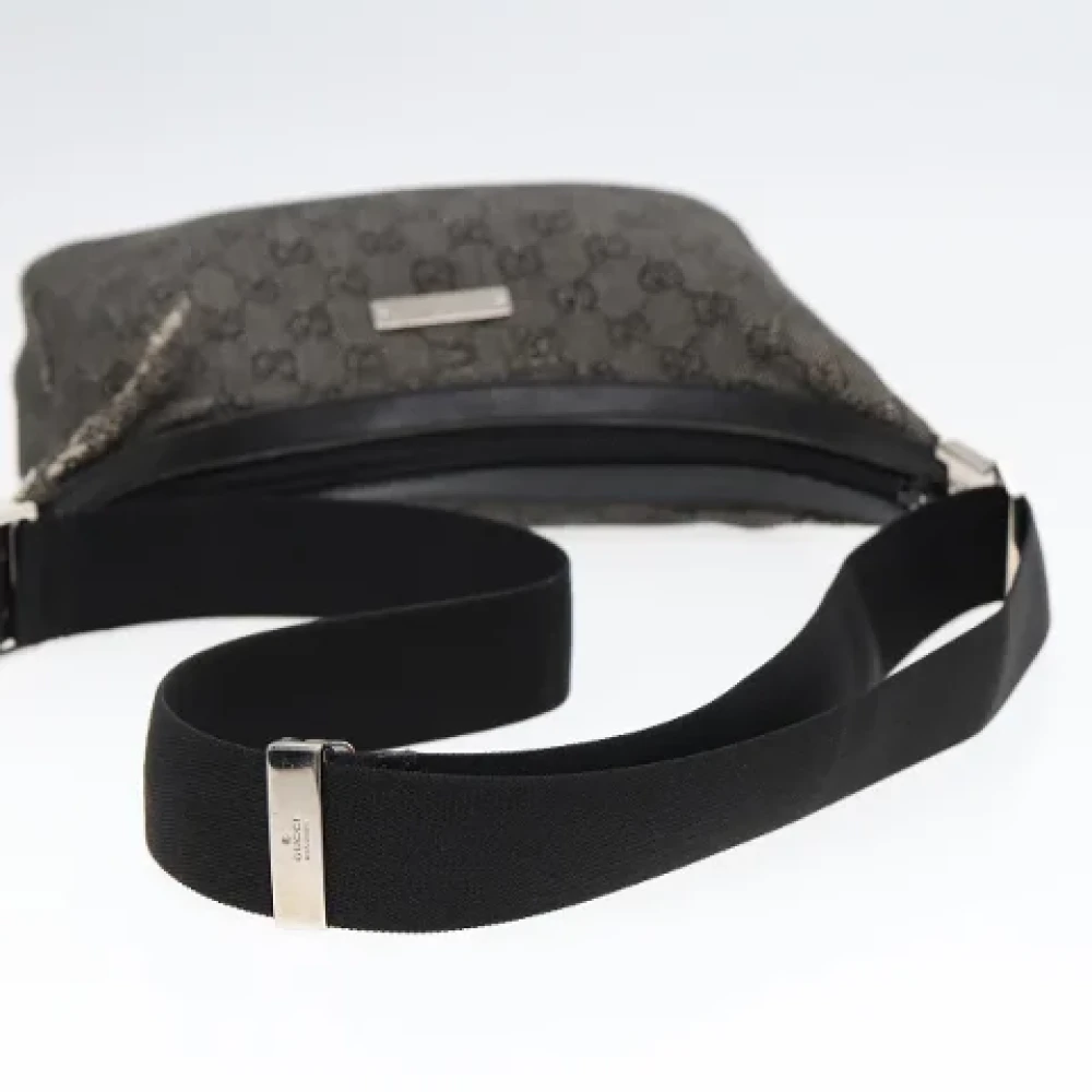 Gucci Vintage Pre-owned Canvas gucci-bags Gray Dames