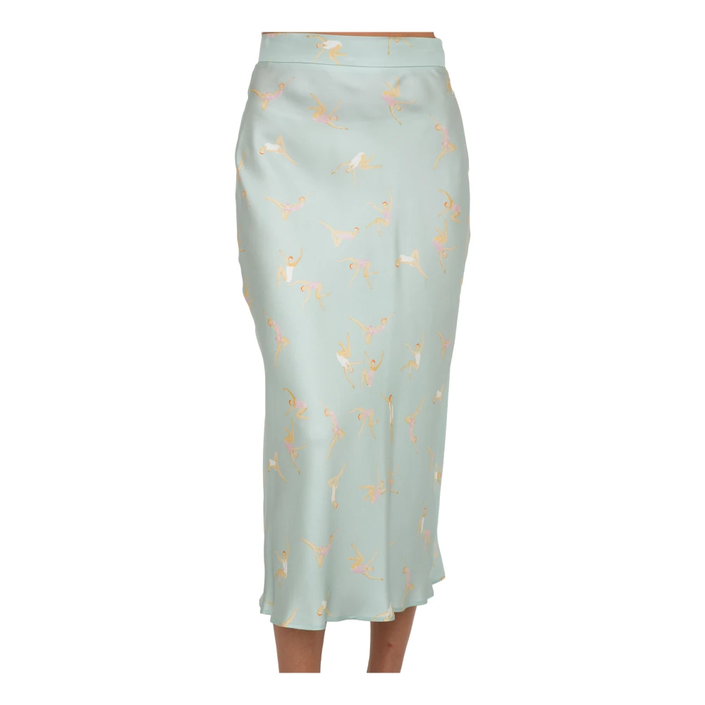 Max Mara Stijlvolle Rok voor een Trendy Look Blue Dames