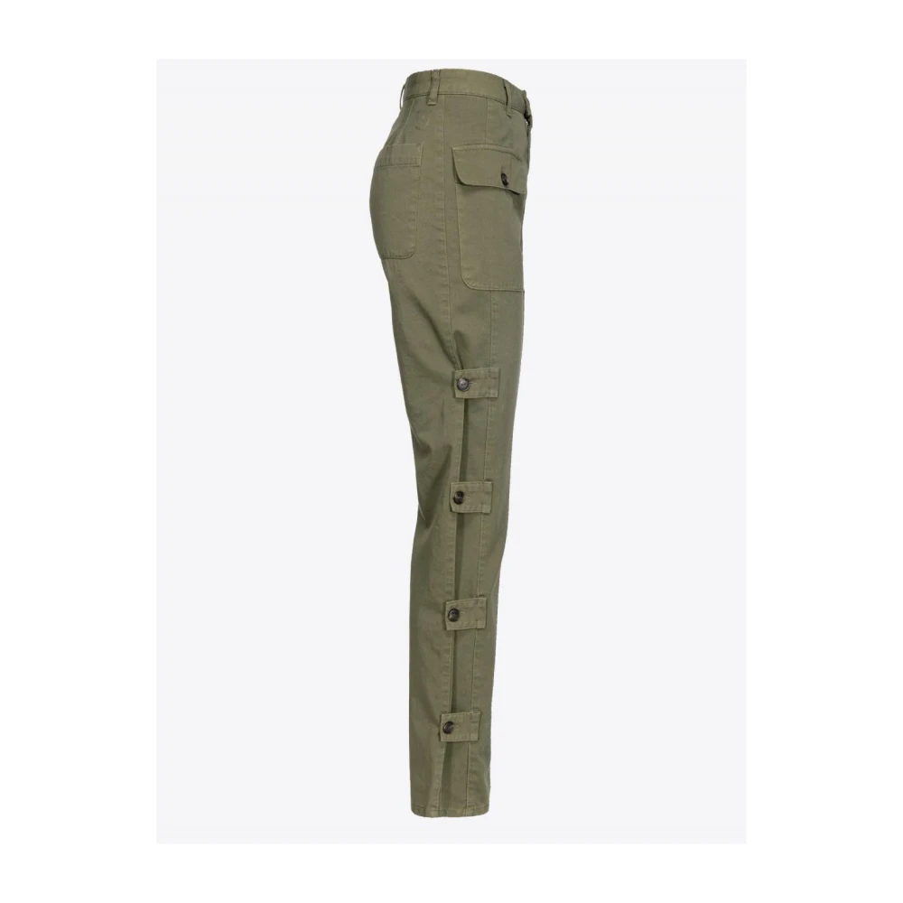 pinko Katoenen Broek Green Dames