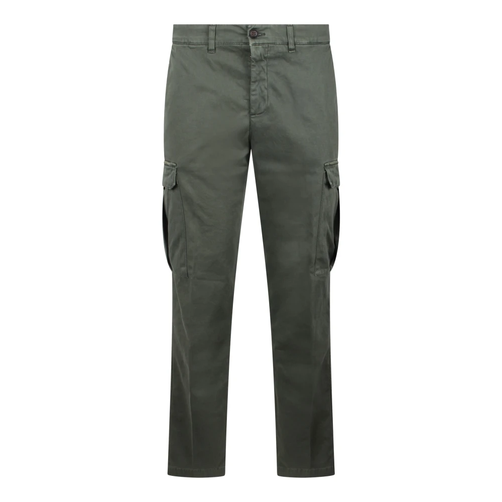 White Sand Cargo Broek met Multi-Zakken Green Heren