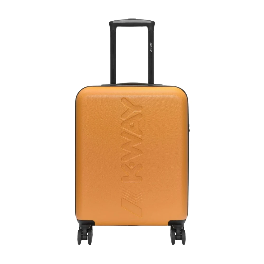 K-Way Lätt Rese Trolley Väska Yellow, Unisex