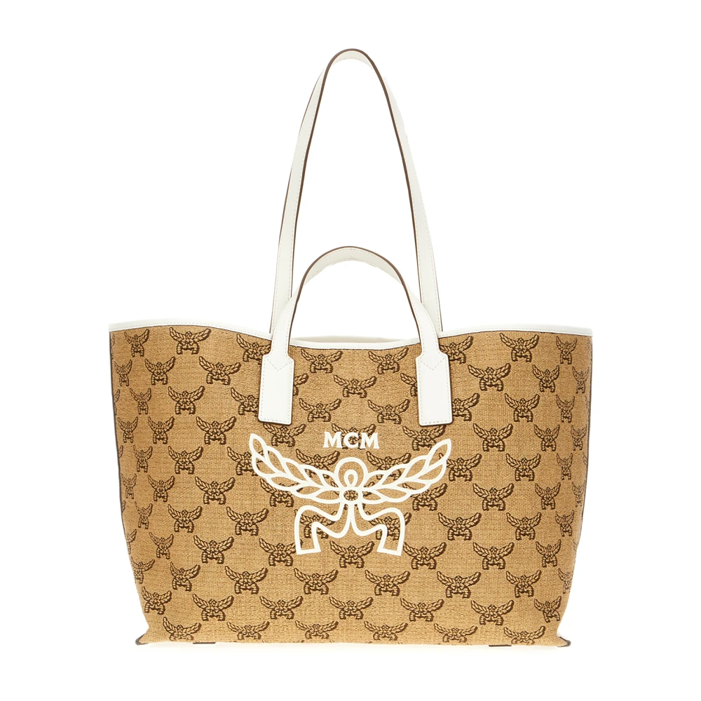 MCM - Bags > Tote Bags - Beige - MCM - Modalova