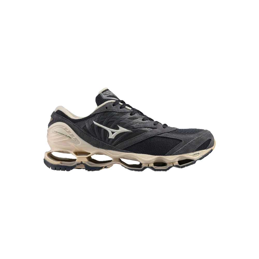 Mizuno, Sneakers, male, Blue, 10 UK, Light Blue Wave Prophecy LS Trainers