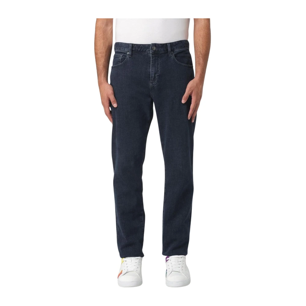 Armani Exchange Mannelijk Blauw Regular Fit Jeans