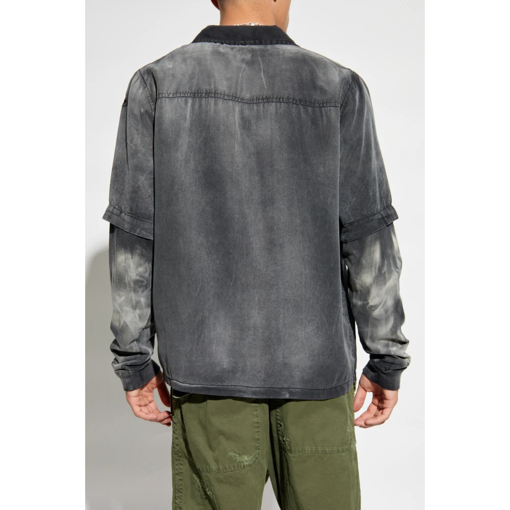 Diesel Shirt S-Eeklo Gray Heren