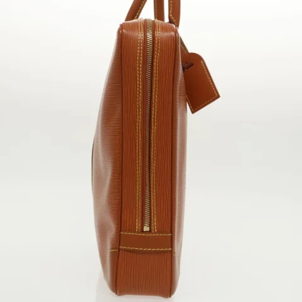 Louis Vuitton Vintage Pre-owned Leather handbags Brown Dames