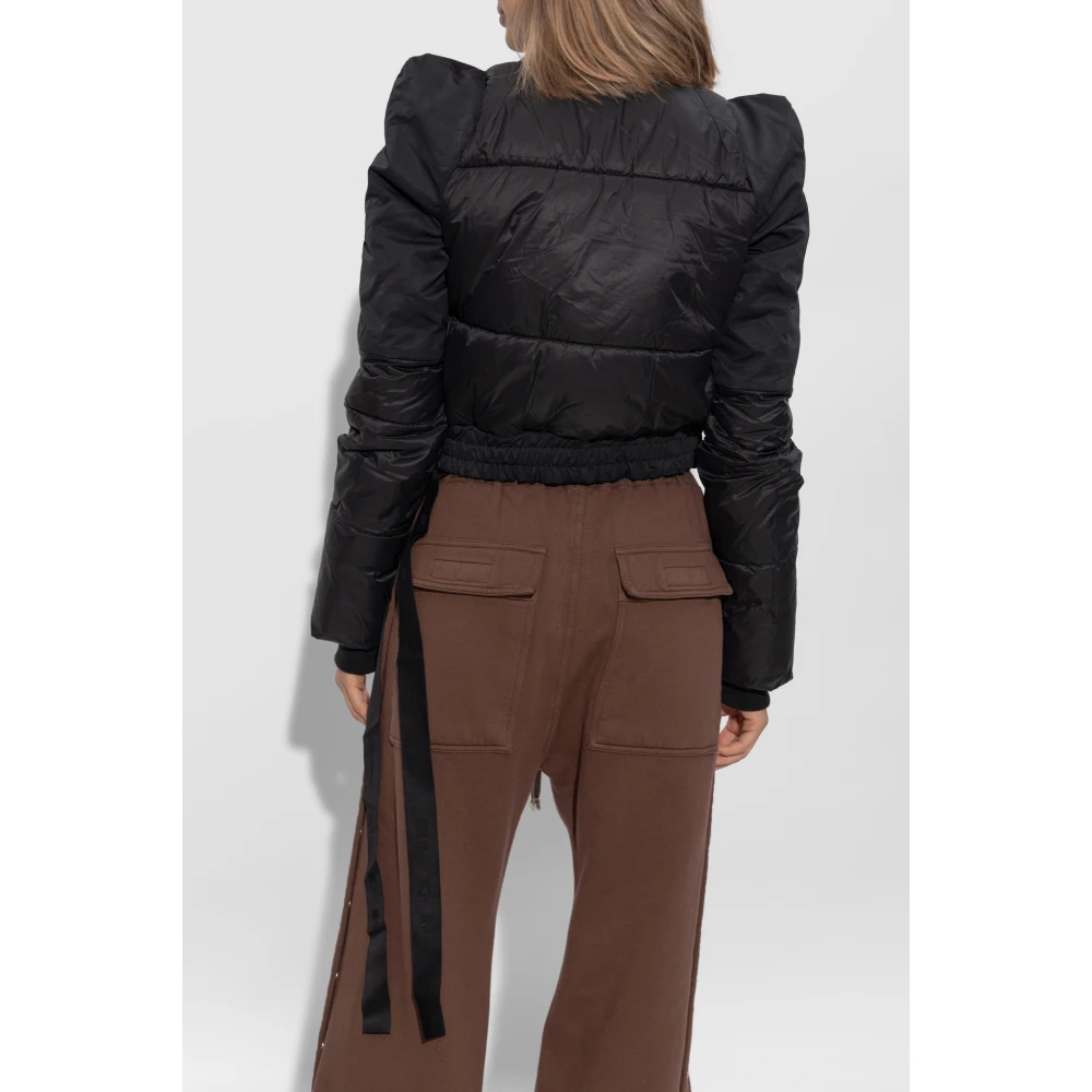 Rick Owens Padded Jacket Metro Black Dames