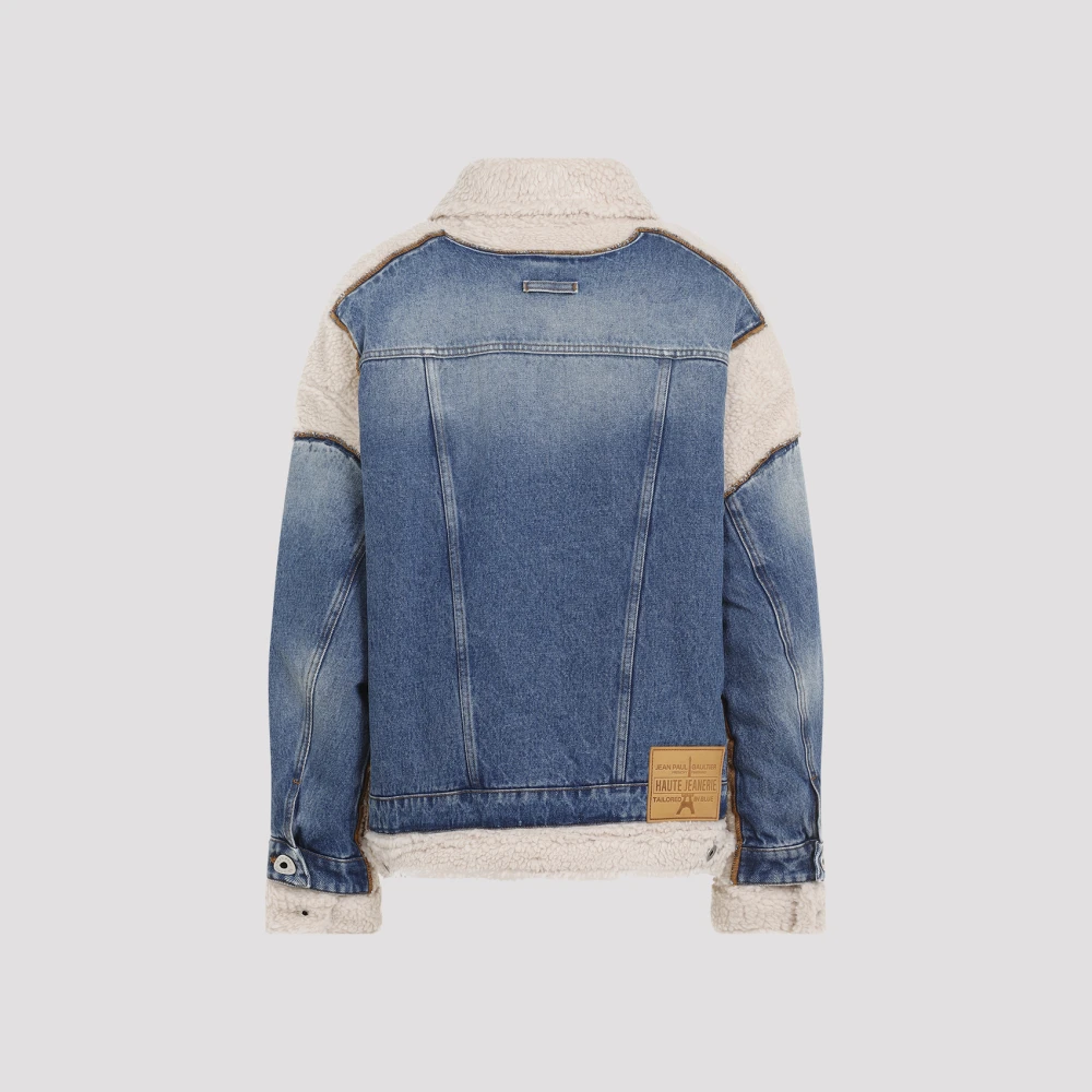 Jean Paul Gaultier Blauwe Damesjas Verhoog Stijl Blue Dames