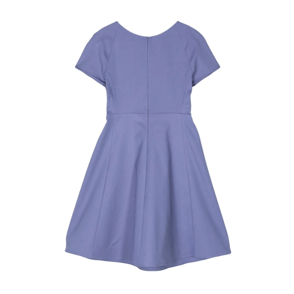 Emporio Armani Short Dresses Purple Dames