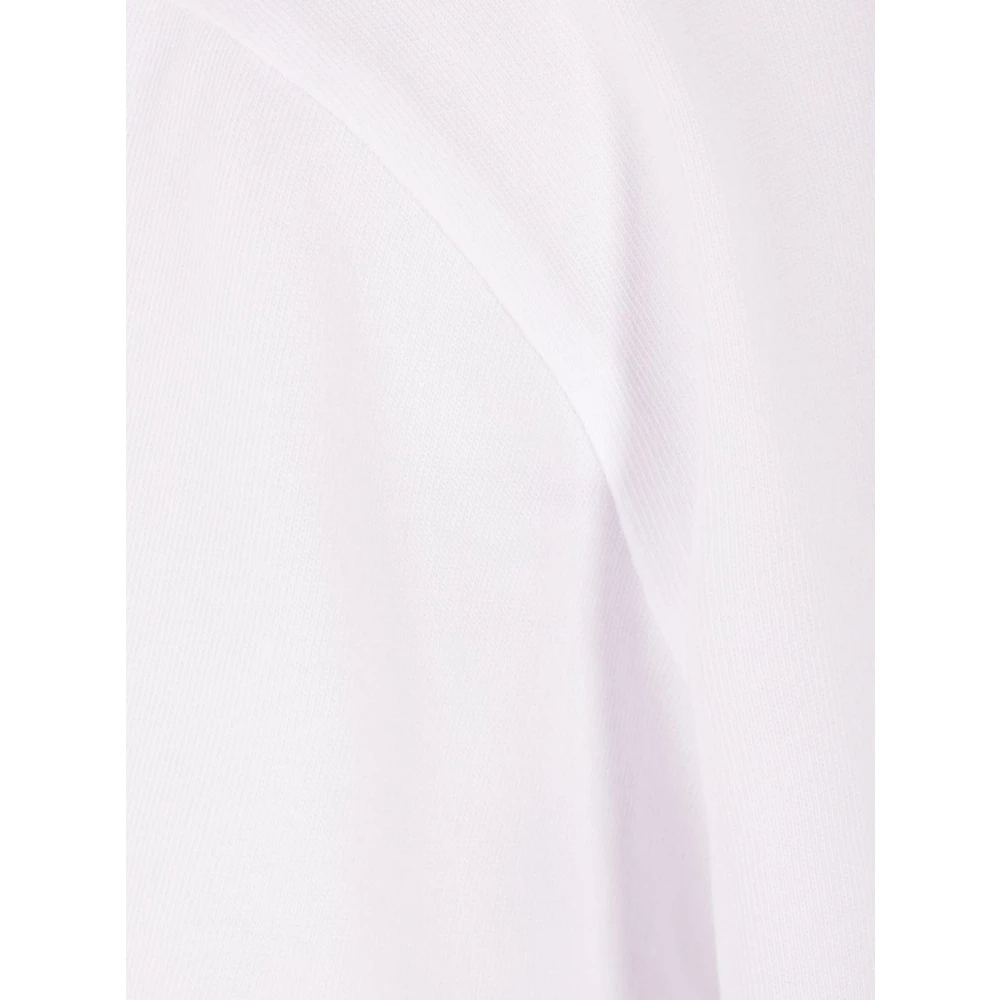 Maison Kitsuné Witte T-shirts en Polos White Heren