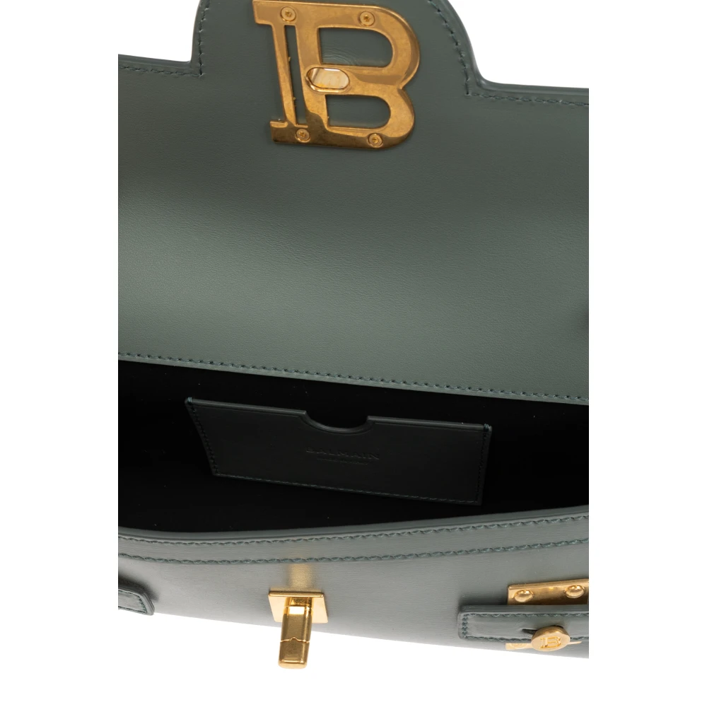 Balmain Shoulder Bag B-Buzz 23 Green Dames