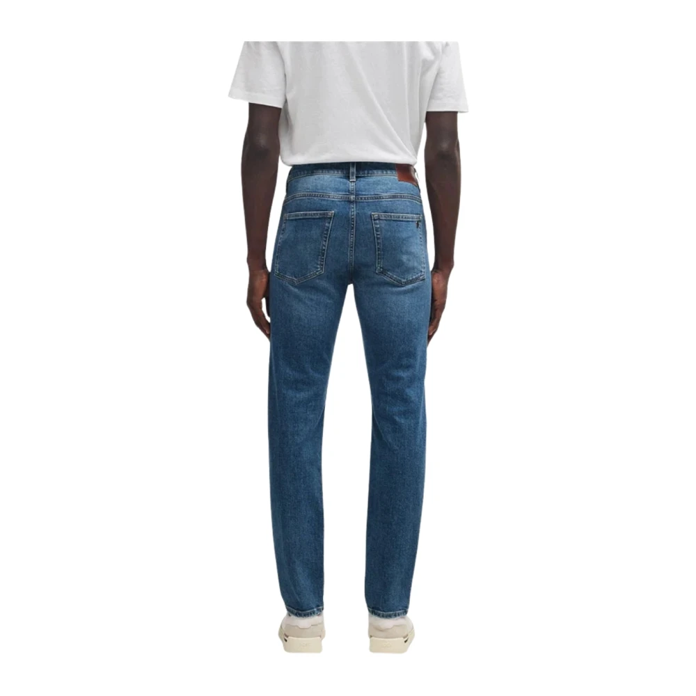 Hugo Boss Regular Fit 5-Pocket Jeans Bright Blue Heren