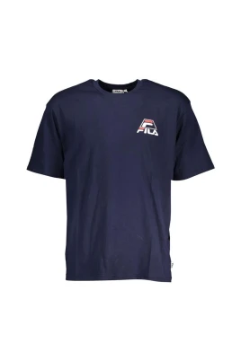 Liberec Logo Tee - Blå Bomull T-shirt